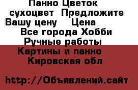 Панно Цветок - сухоцвет. Предложите Вашу цену! › Цена ­ 4 000 - Все города Хобби. Ручные работы » Картины и панно   . Кировская обл.